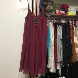 Beaded mini/midi Sheath Dress